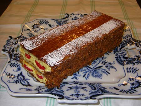 イチゴのミルフィーユ