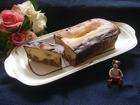 ゴルゴンゾーラのチーズケーキ