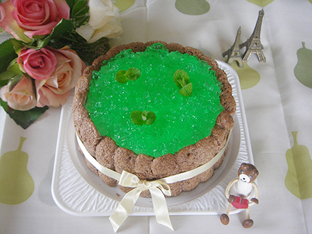 チョコ・ミント・ムース