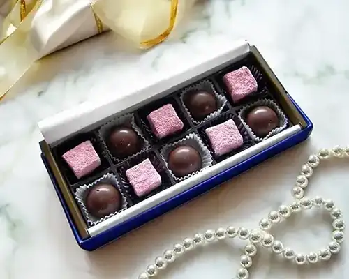 写真：ルビーの生チョコ